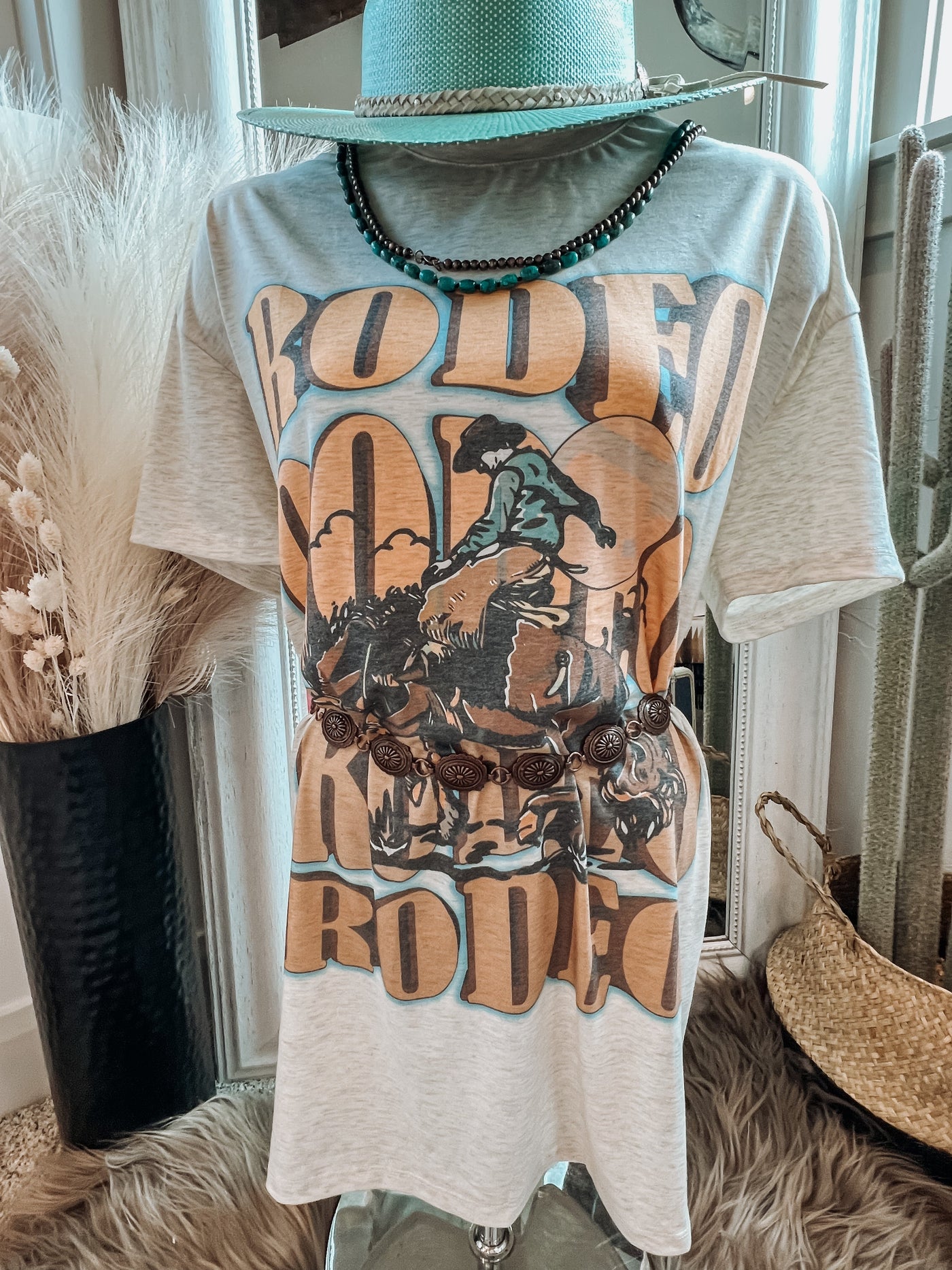 Rodeo Town T-Shirt Dress