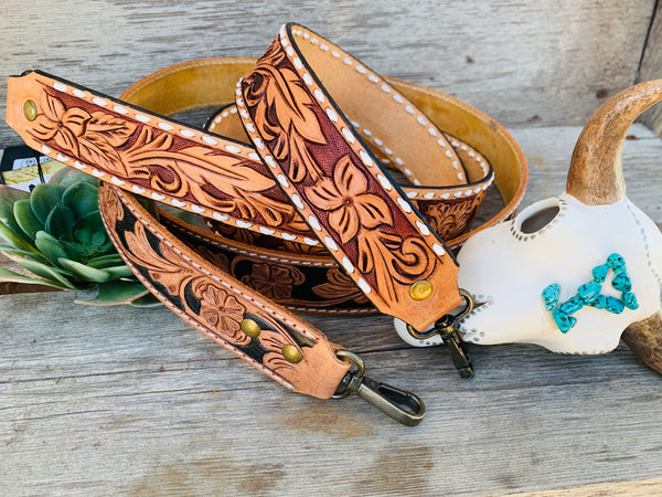 Leather purse straps (STRAP ONLY!!!) MULTIPLE LENGTH OPTIONS – Alamo  Saddlery